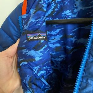 Baby reversible Down sweater Hoody